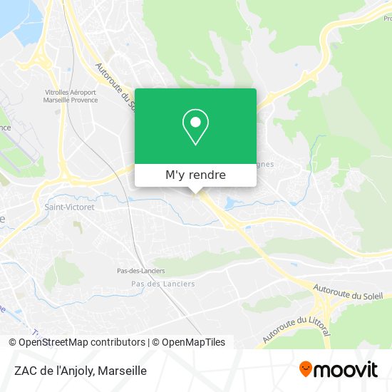 ZAC de l'Anjoly plan