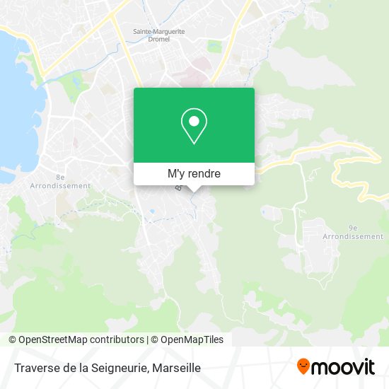 Traverse de la Seigneurie plan