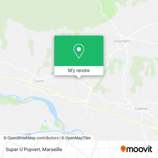 Super U Puyvert plan