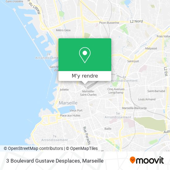 3 Boulevard Gustave Desplaces plan