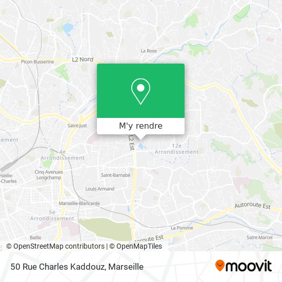 50 Rue Charles Kaddouz plan