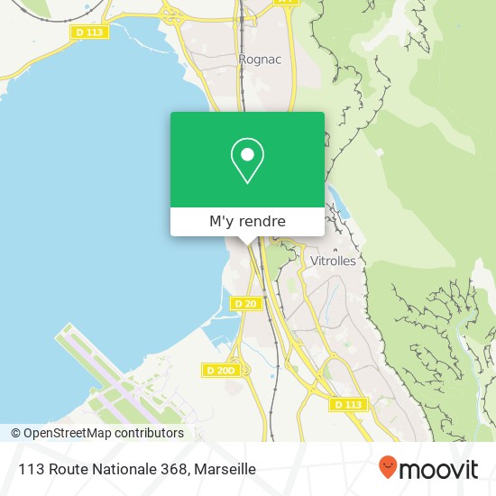 113 Route Nationale 368 plan