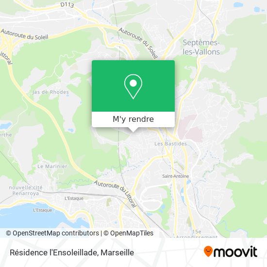 Résidence l'Ensoleillade plan