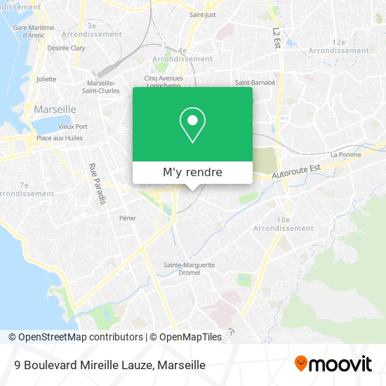 9 Boulevard Mireille Lauze plan