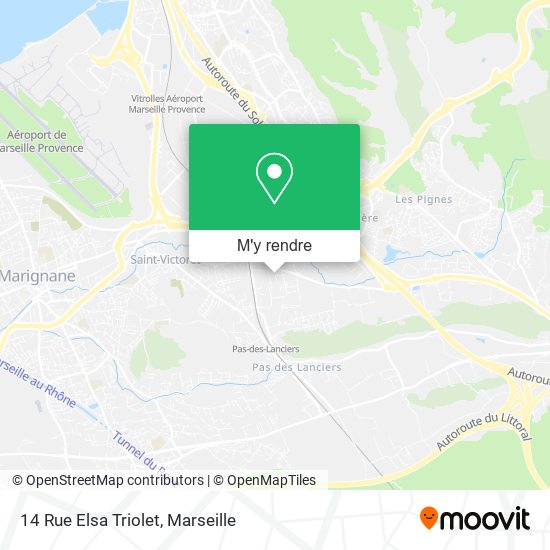 14 Rue Elsa Triolet plan