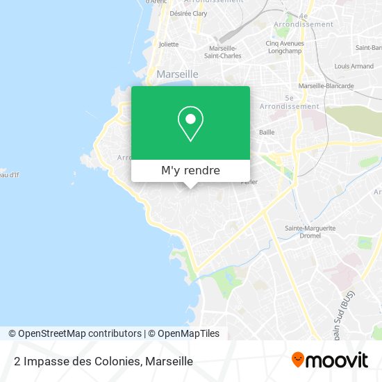 2 Impasse des Colonies plan