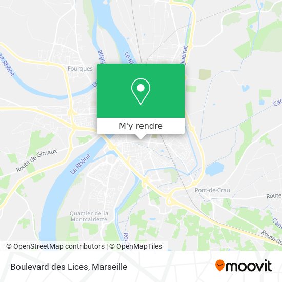 Boulevard des Lices plan