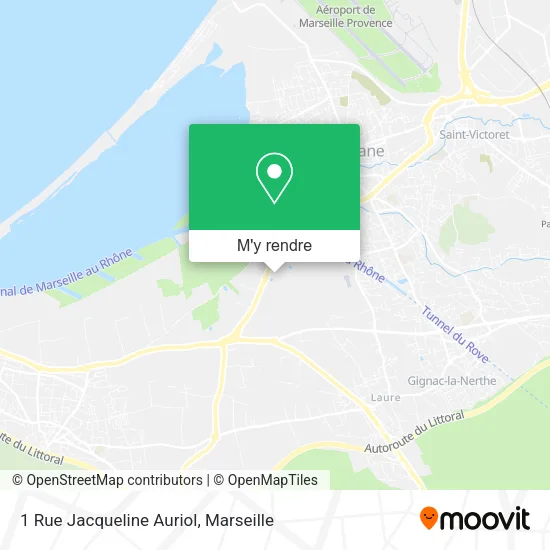 1 Rue Jacqueline Auriol plan