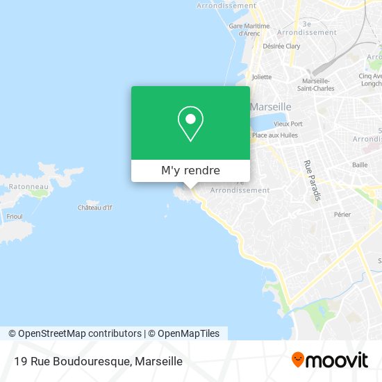 19 Rue Boudouresque plan