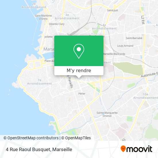 4 Rue Raoul Busquet plan