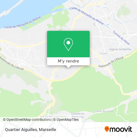 Quartier Aiguilles plan