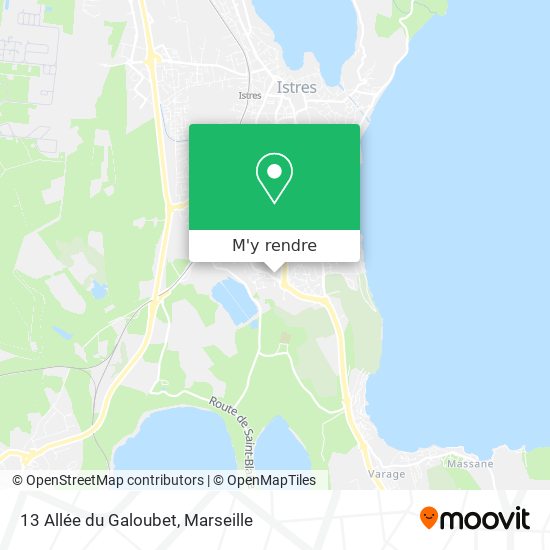 13 Allée du Galoubet plan