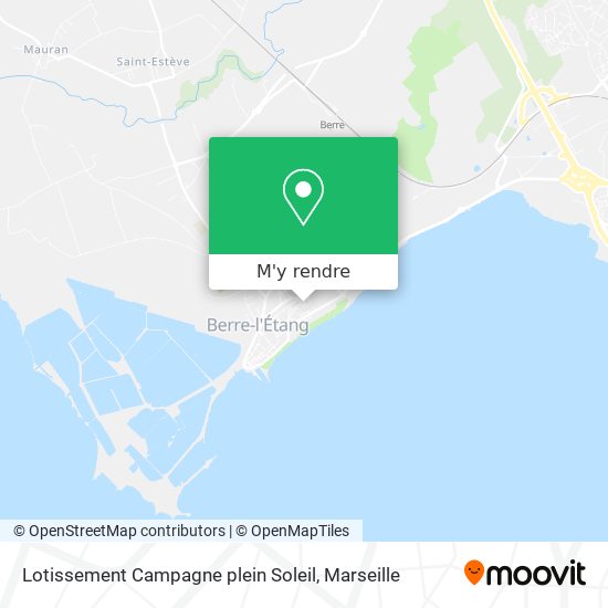 Lotissement Campagne plein Soleil plan