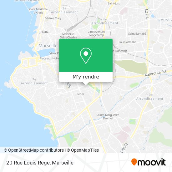 20 Rue Louis Rège plan