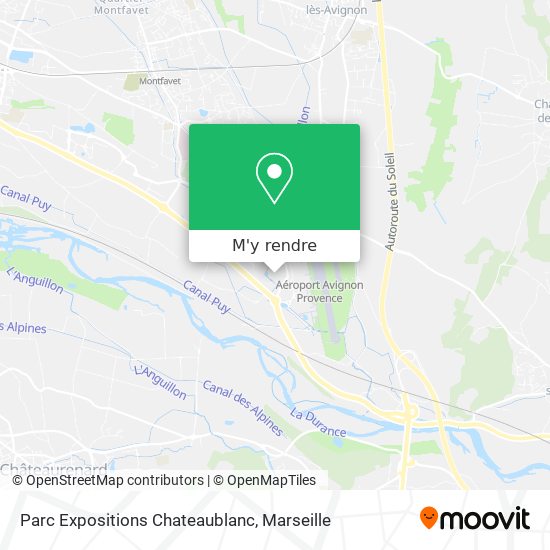 Parc Expositions Chateaublanc plan