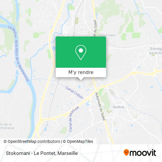 Stokomani - Le Pontet plan