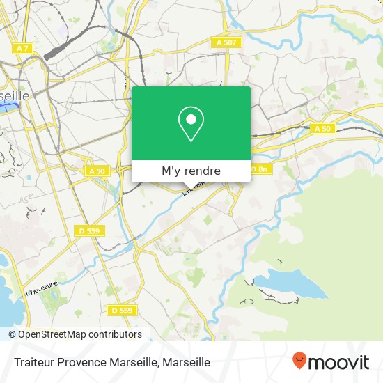 Traiteur Provence Marseille, 10 Boulevard Rouvier 13010 Marseille plan