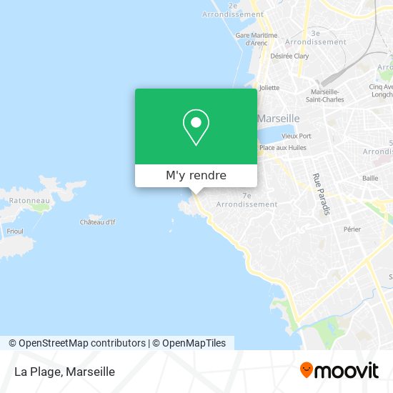 La Plage plan