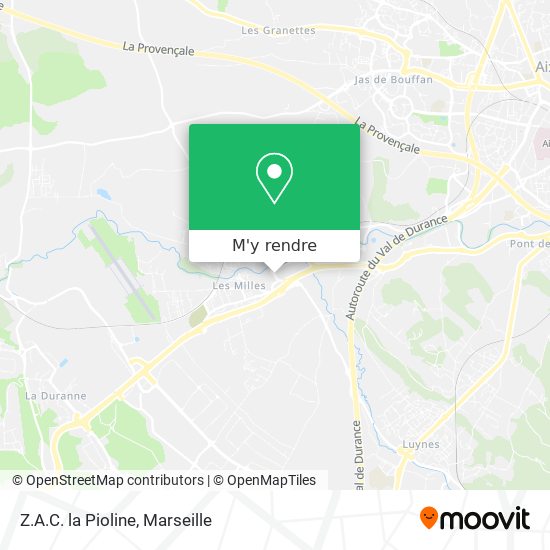 Z.A.C. la Pioline plan