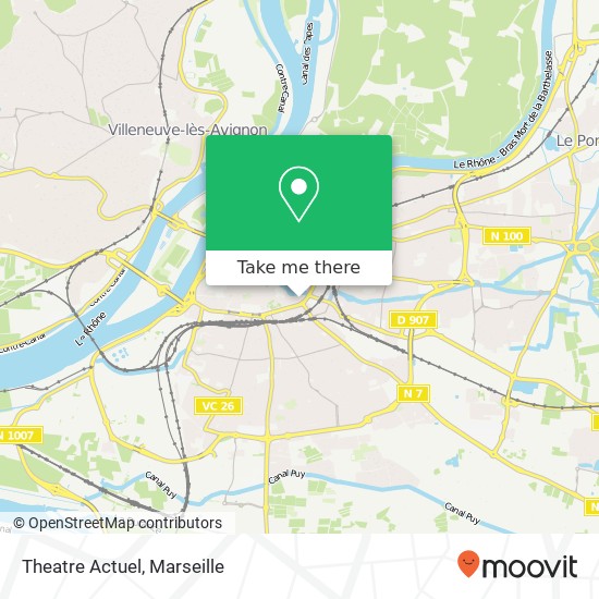 Theatre Actuel plan