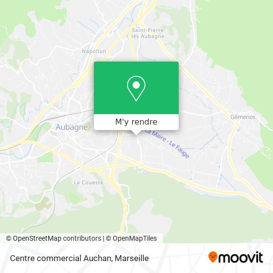 Centre commercial Auchan plan