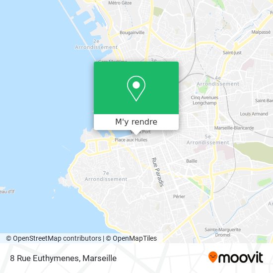 8 Rue Euthymenes plan