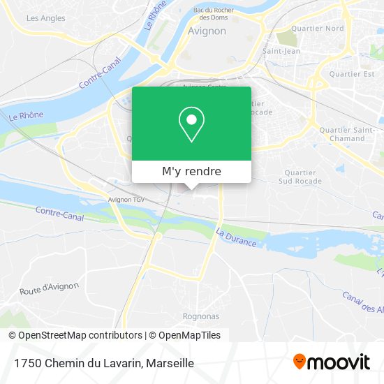 1750 Chemin du Lavarin plan