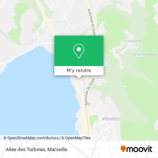 Allée des Turbines plan