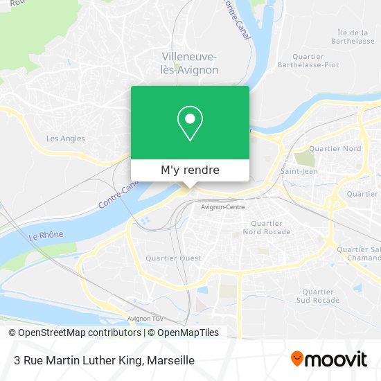 3 Rue Martin Luther King plan