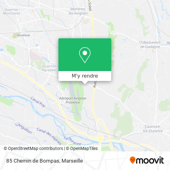 85 Chemin de Bompas plan
