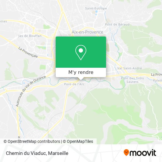 Chemin du Viaduc plan