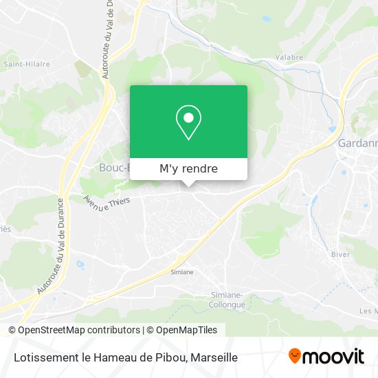 Lotissement le Hameau de Pibou plan