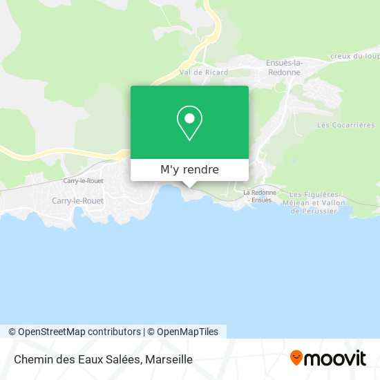 Chemin des Eaux Salées plan