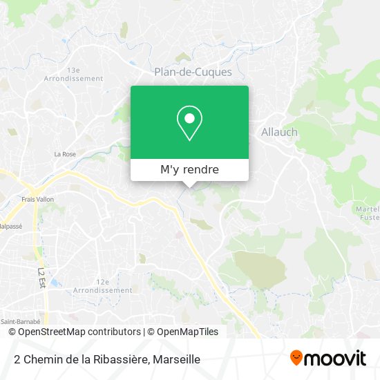 2 Chemin de la Ribassière plan