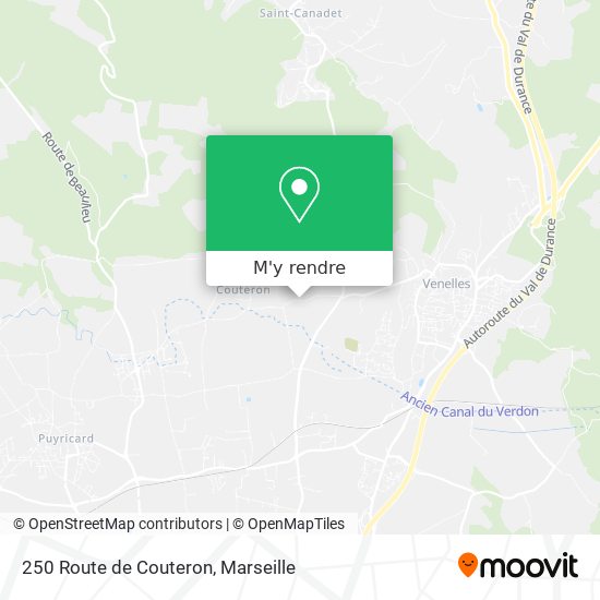 250 Route de Couteron plan
