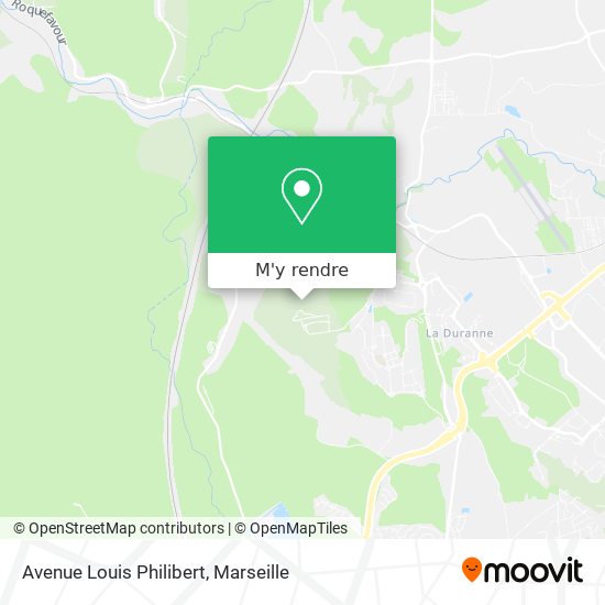 Avenue Louis Philibert plan