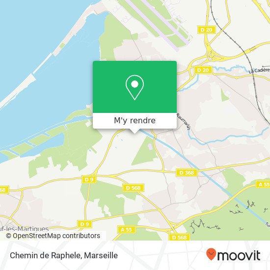 Chemin de Raphele plan