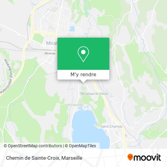 Chemin de Sainte-Croix plan