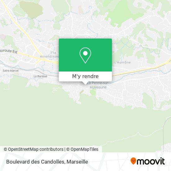 Boulevard des Candolles plan