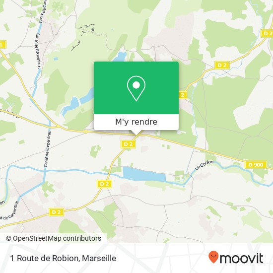 1 Route de Robion plan