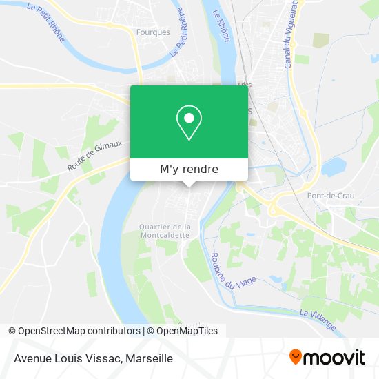 Avenue Louis Vissac plan