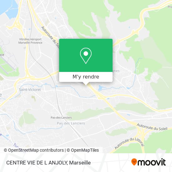 CENTRE VIE DE L ANJOLY plan