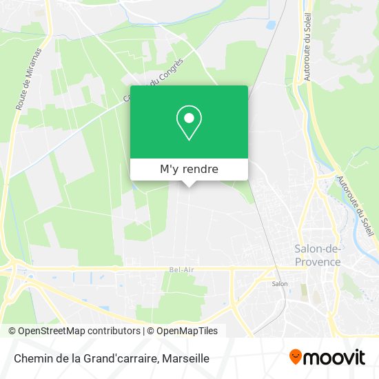 Chemin de la Grand'carraire plan