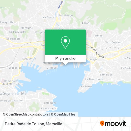 Petite Rade de Toulon plan