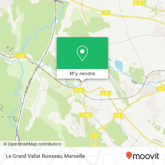 Le Grand Vallat Ruisseau plan