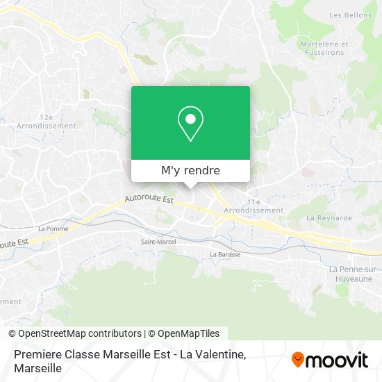 Premiere Classe Marseille Est - La Valentine plan