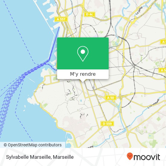 Sylvabelle Marseille plan