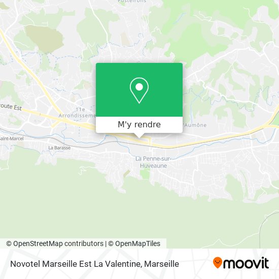 Novotel Marseille Est La Valentine plan