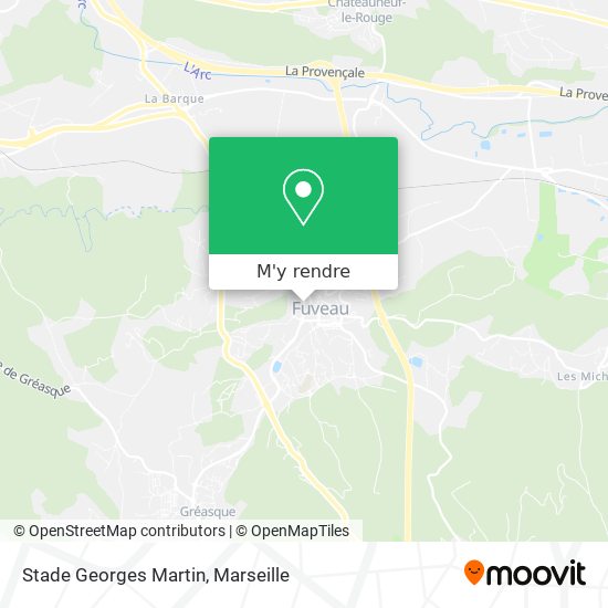 Stade Georges Martin plan