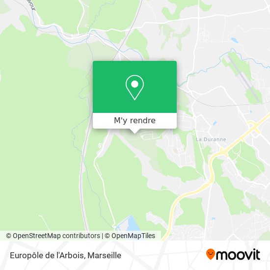 Europôle de l'Arbois plan